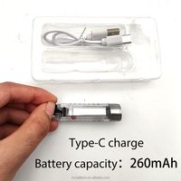 Lampe torche LED multifonction personnalisée, étanche, magnétique, anti-UV, petite, en plastique, rechargeable USB-C, porte-clés, pour le camping