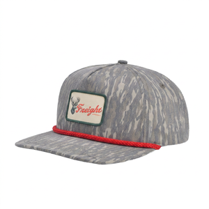 Gorra Snapback de Camuflaje con 6 Paneles, Ajustable, Unisex, Casual, con Logotipo Bordado en el Panel Frontal - Product Image 5