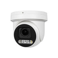 Daha az görünürlüklü NDAA 8MP IMX415 Mini PTZ IP Kamera 5X Zoom 2 Yönlü Sesli IK10 PoE Güvenlik Kamerası 30-40M çift ışık mesafesi ile