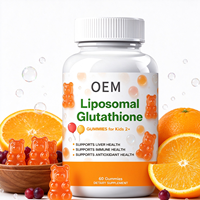 Gummies de Glutathion Liposomal OEM, 60 unités, pour enfants de 2 ans et plus, complément alimentaire