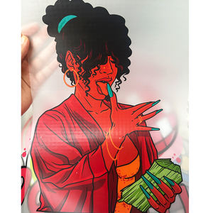 Etiqueta Adhesiva de Vinilo Impermeable Personalizada con Nombre, Diseños de Transferencia de Calor para <span class=keywords><strong>Camisetas</strong></span> de Algodón - Product Image 5