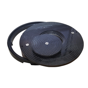 Ồn ào chống tĩnh nước chặt chẽ manhol bìa cho trạm xăng SMC Vật liệu thoát nước bìa với khóa - Product Image 1