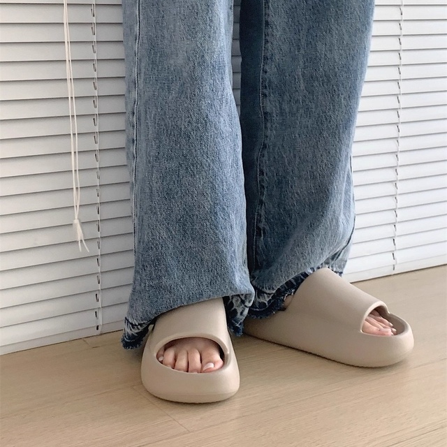 XIXITIAO High Quality Non-Slip EVA Shower Slides for Women Men Outdoor Soft Sole House Slippers Quick-Dry Bathroom Sandals