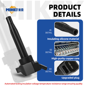 MIKEY 273012M320 Bobine di Accensione Compatibili con <span class=keywords><strong>Kia</strong></span> KX3 <span class=keywords><strong>Picanto</strong></span> Cerato Sorento Hyundai Ix25 Elantra, Ricambi Auto per HYUNDAI <span class=keywords><strong>KIA</strong></span> - Product Image 2