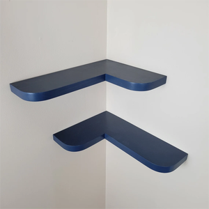 Customized Home Decor Handmade Solid <strong>Pine</strong> Rustic Wooden Kitchen <strong>Corner</strong> Floating <strong>Shelf</strong> - Product Image 2