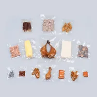 Sacs sous vide personnalisés, sacs d'emballage sous vide anti-odeur pour poisson, viande, aliments surgelés, céréales, biscuits