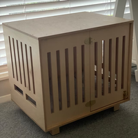 Villa moderne personnalisée pour petits animaux en contreplaqué, maison pour chat et chien, OEM