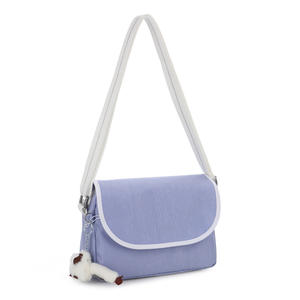 Bolso Bandolera Cruzado <span class=keywords><strong>de</strong></span> Lona <span class=keywords><strong>de</strong></span> Nailon Ligero y Moderno para Mujer, con Cierre Magnético, Modelo 12452 - Product Image 6