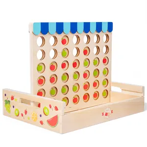 2024 đa chức năng trò chơi Hội Đồng Quản trị hàng lên 4 đồ chơi cổ điển bốn trong một hàng trò chơi cho trẻ em 3-6 tuổi Hội Đồng Quản trị trò chơi thiết lập - Product Image 1