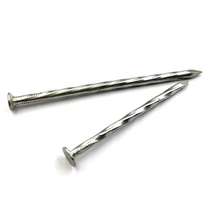 Clous en fil de fer de haute qualité Q195 Q235 avec tige torsadée et pointe diamantée pour la construction - Product Image 2