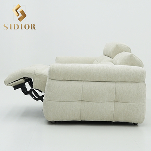 Electric Italian Reclining Leather 2 Seater Sofa <strong>Bed</strong> <strong>Recliner</strong> Extendable Sofa Chair Electric <strong>Recliner</strong> Relax Sofa Set Furniture - Product Image 2