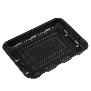 OEM ODM personalizado cuadrado PET plástico transparente Clamshell bandeja verduras agricultura producir caja de embalaje para lechuga - Product Image 3