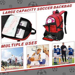 Designs Travel Gym Sport Football Backpack Fashion Multifunctional Boy <b>Basketball</b> Storage Backpack For <b>Outdoor</b> Sports - Product Image 6