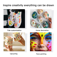 Ensemble d'huiles professionnel personnalisable pour enfants, idéal pour le dessin sur toile, pigments vibrants, fournitures d'art de qualité supérieure Rubens