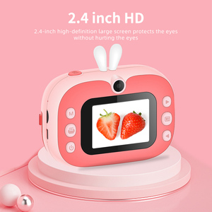 Cámara de vídeo Digital 1080P para niños, nueva cámara de película instantánea con LCD de 2,4 \ ", regalo de impresión de imágenes <span class=keywords><strong>en</strong></span> blanco y negro para niños y niñas - Product Image 5
