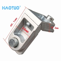 Connecteur d'angle moderne en alliage d'aluminium pour portes et fenêtres coulissantes, quincaillerie de profilé en aluminium pour usage domestique – Vente chaude