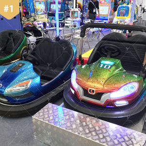 Nuovo Design a tema dorato Bump Car cina produttore per bambini per adulti Fair luna Park cavalca autoscontro elettrico per la vendita - Product Image 6