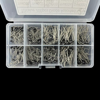 Kit de 200 diodes de redressement assorties (10 valeurs) : 1N5819, 1N5818, 1N5817, 1N4007, 1N4006, 1N4005, 1N4004, 1N4003, 1N4002, 1N4001