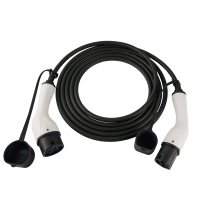 Nouveau câble de recharge pour véhicule électrique 16A monophasé Type 2 vers Type 2, couleur personnalisée, matériau TPU, 250/480V AC