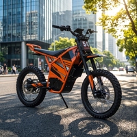 Nouvelle Moto Tout-Terrain Électrique Sans Balais X50 Trail 10000W 2026 avec Batterie Lithium 72V40Ah de Haute Qualité pour Modèle Light Bee