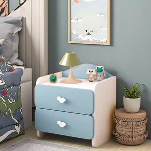 <span class=keywords><strong>Comodino</strong></span> e Tavolino Moderno Minimalista in Legno per Camera da Letto dei Bambini, Adatto per Uso Ospedaliero - Product Image 2