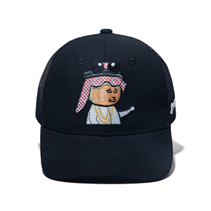 Chất Lượng Cao 6-Bảng Điều Chỉnh Cấu Trúc Mũ Bóng Chày Biểu Tượng Tùy Chỉnh Thêu Cha <span class=keywords><strong>Hat</strong></span> Cong Mũ Lưới Mũ Thể Thao Leopard Dot Mô Hình - Product Image 2