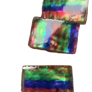 วัตถุดิบผลิตเครื่องประดับจากคริสตัลสังเคราะห์สีจุดแบบขายส่ง - Product Image 1