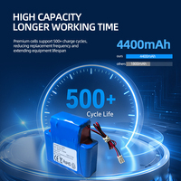 Batterie Li-ion rechargeable OEM ODM 25,2V 4400mAh 110,88Wh 7S2P avec BMS pour éclairage de scène sans fil, projecteurs LED PAR