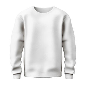 Cozy Winter Sweatshirt with Thick Fleece and Long Sleeves Casual <b>Crewneck</b> Lightweight Terry Cotton Pullover - Product Image 5
