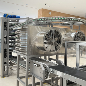 Energiesparende Industrielle IQF-Spiralfroster Schnellgefriermaschine mit Spiralförmigem Bandantrieb - Product Image 2