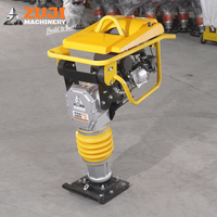 Compacteur vibratoire HCD125 5,5 CV à essence, diesel ou électrique pour la construction de routes et le compactage du sol