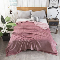 Échantillon Gratuit OEM Haute Qualité 100% Modacrylique Couverture de Voyage en Velours Doux Couverture Matelassée pour Chien en Corail