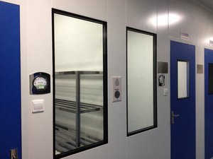 Panneau sandwich CE pour mur et fenêtre de salle blanche modulaire - Product Image 6