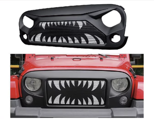 Parrilla Delantera de Alta Calidad para <span class=keywords><strong>Jeep</strong></span> <span class=keywords><strong>Wrangler</strong></span> JK <span class=keywords><strong>Sahara</strong></span> <span class=keywords><strong>Rubicon</strong></span> 2007-2017, Accesorios para Automóviles de Plástico ABS, Nueva Condición - Product Image 3