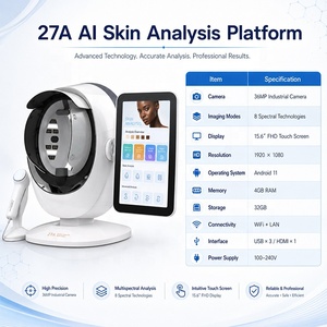 Système d'analyse cutanée intelligent, imagerie 36MP, appareil de diagnostic facial à 8 spectres pour l'évaluation de la santé de la peau en clinique - Product Image 6