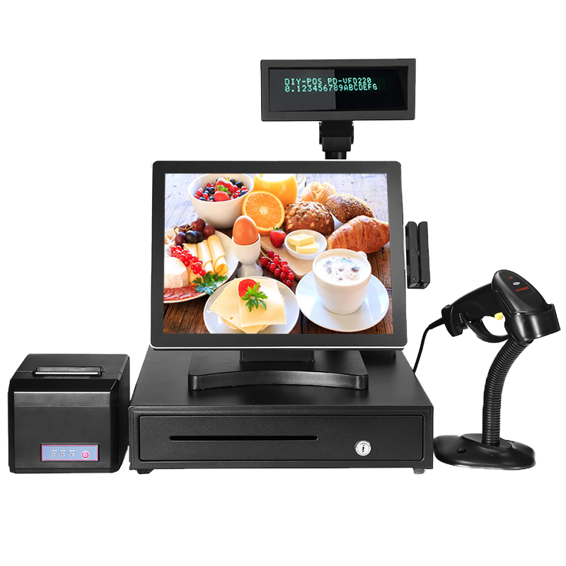 12 &#39;&#39;15&#39;&#39; 17&#39;&#39;POS все в одном ПК windows 10 сенсорная pos-система настольный компьютер для головных уборов, магазин, салон