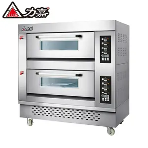 Commerical Bakery Shop Equipment Manufacturer, Bakery Gas Oven Deck Baking Oven Stainless Steel 304/201 Ordinary Product 50-60HZ