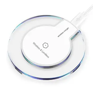 With CE FC ROSH Factory Price High Quality QI Wireless Charger For Smart Phone Plastic Wireless Charging