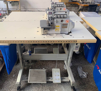 Máquina de Coser Pegasus EX5214; Máquina de Coser Industrial de Segunda Mano con Puntada Plana Computarizada; Overlock de 4 Hilos y 5 Líneas