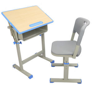 Modern Minimalist PVC School Art <strong>Desk</strong> Drawing <strong>Table</strong> for Primary Secondary Students; Tiltable Height Adjustable Sketching <strong>Desk</strong> - Product Image 3