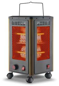 <span class=keywords><strong>Calentador</strong></span> Eléctrico <span class=keywords><strong>Solar</strong></span> Pequeño Transfronterizo, Horno de Cocción de Cuatro Lados, Horno de Calefacción de Cinco Lados para el Hogar, Ahorro de Energía, Ventilador Eléctrico - Product Image 2