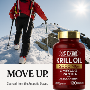 מכירה חמה oem krill שמן תוספי מזון בריאות חומצה היאלורונית דגים שמן אומגה <span class=keywords><strong>3</strong></span> krill שמן softgel כמוסות מזון בריאות מותאם אישית - Product Image 3