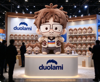 Peluche personnalisée de personnage de dessin animé, poupée en peluche mignonne pour collection ou cadeau, jouet en peluche personnalisé OEM ODM