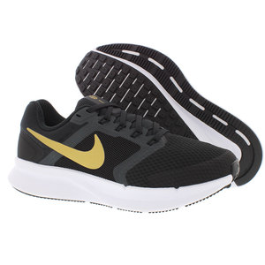 รองเท้าผู้หญิง Nike Run Swift 3 สีดำเมทัลลิกโกลด์แอนทราไซต์สำหรับวิ่ง - Product Image 4