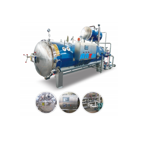 Macchina per la lavorazione degli alimenti <span class=keywords><strong>Autoclave</strong></span> di alta qualità nuovo uso ristorante storta bottiglia di vetro acqua Spray PLC pompa sterilizzatore alimentare - Product Image 2
