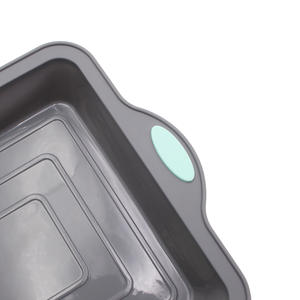 Molde de Silicona Bicolor Personalizable para Hornear, Molde para Pastel de Silicona Gris con Marco Rígido para Cocina, Utensilios para Hornear para Uso Doméstico - Product Image 2