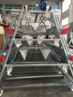 Cage à volailles de type A à 3 niveaux