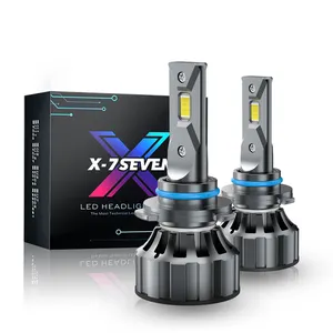 X-7SEVEN en iyi fiyat T1 artı h11 h4 h7 far 85w 8500w oto led ışık LED abd versiyonu araçlar ve arabalar