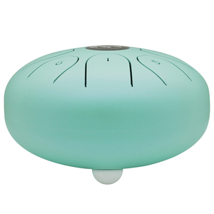 Tambor Metálico en Clave C, 8 Notas, 5.5 Pulgadas, <span class=keywords><strong>Instrumento</strong></span> <span class=keywords><strong>de</strong></span> Percusión, Tambor <span class=keywords><strong>de</strong></span> Lengüeta <span class=keywords><strong>de</strong></span> Acero Colorido para Niños (Cian Claro) - Product Image 5
