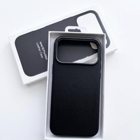 Nouvelle coque de téléphone portable en cuir Buniess pour iPhone 18 Pro Max, avec recharge sans fil magnétique et protection antichoc